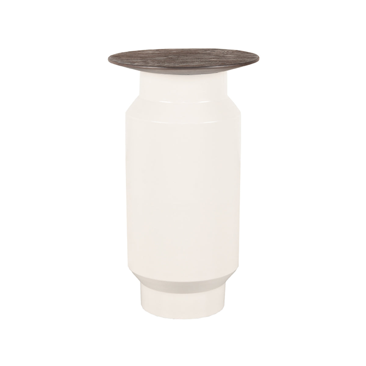 LABEL51 Bijzettafel Jik – Massief Mangohout – Ø35 cm